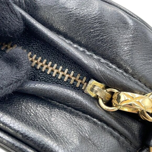 CHANEL Matelasse ChainShoulder Fringe Lambskin Black - Picture 5 of 14